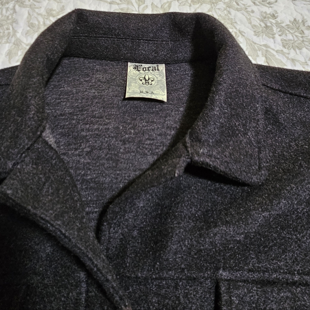 Volcal Charcoal Utility Jacket - Picture 2 of 10